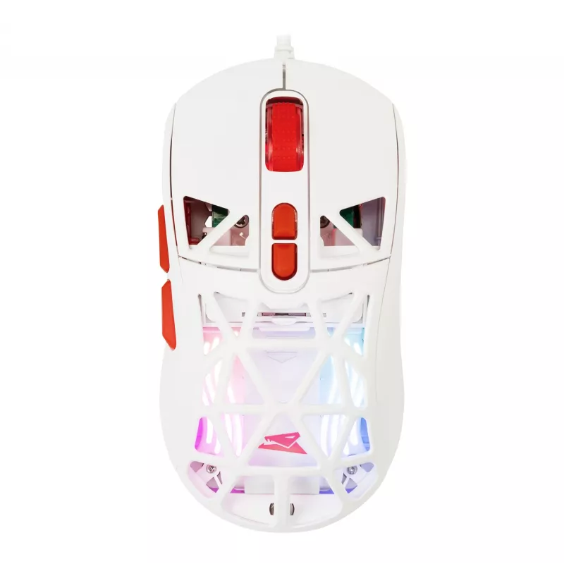 Pelė Baracuda BGM-092 Seal White SEAL-W