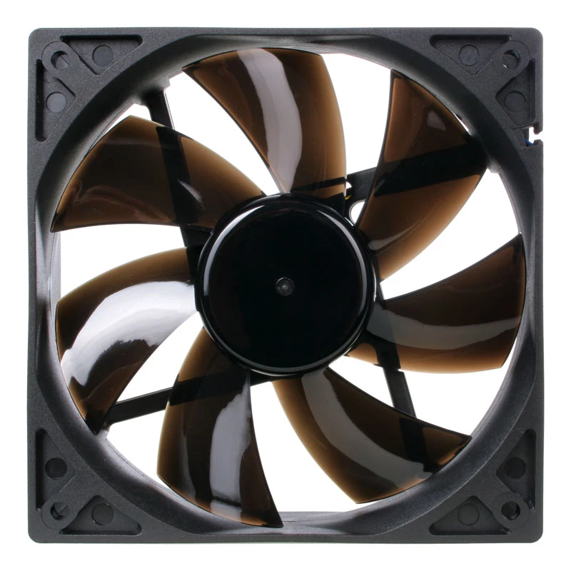 Korpuso ventiliatorius NoiseBlocker JuodaSilentPro PL1 120 mm, 900 aps./min., 11 dB, 68 m³/val., 4,5 V, juodas