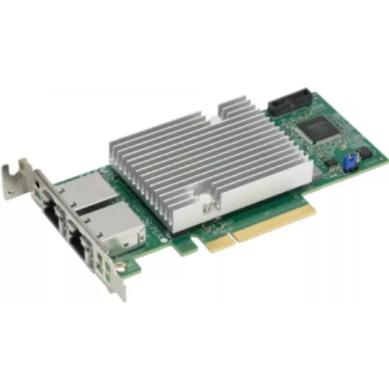 Tinklo plokštė Supermicro AOC-STG-B2T 10000 Mbit/s PCI Express Laidinė