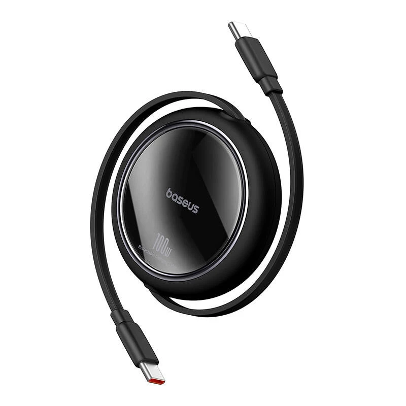 USB laidas Baseus Free2Draw 1m USB C juodas