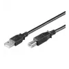 Wentronic Goobay USB 2.0 Hi-Speed ilginimo laidas, juodas, 1,8 m - USB 2.0 kištukas (A tipas) > USB 2.0 lizdas (A tipas) (68903)