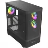 Kompiuterio korpusas Thermaltake View 290 TG ARGB Midi Tower juodas