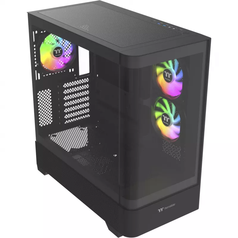 Kompiuterio korpusas Thermaltake View 290 TG ARGB Midi Tower juodas