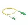 DeLOCK 83234 InfiniBand šviesolaidinis kabelis 0,5 m LC SC LC/APC geltonas
