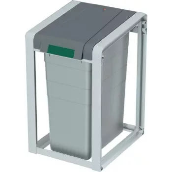 Atliekų konteineris Hailo ProfiLine Öko XL 0935-202 38 l, pilkas