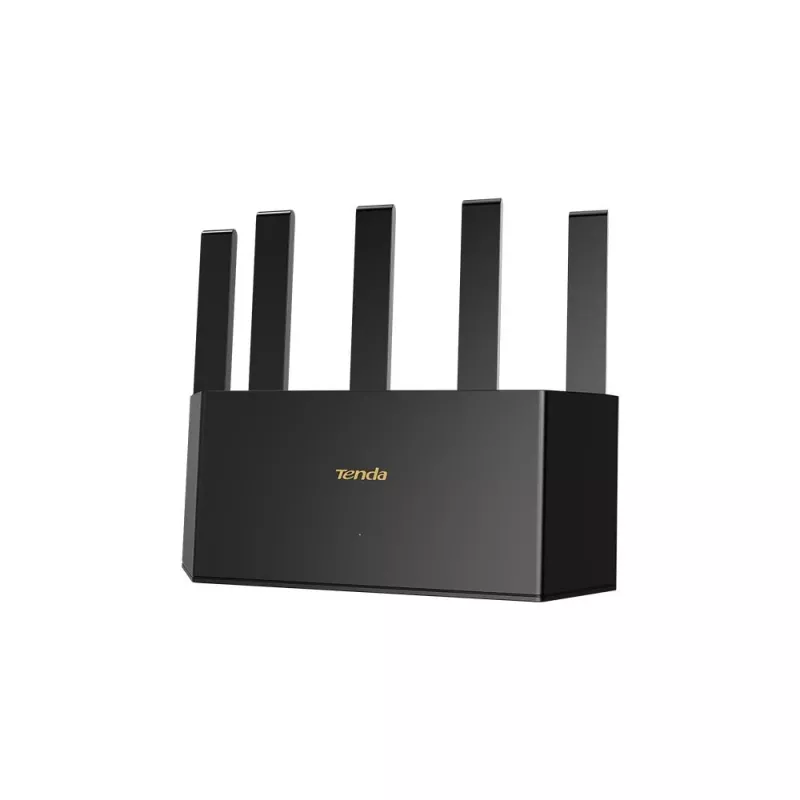 Belaidis maršrutizatorius TENDA TE6L Pro — Wi‑Fi 7 (IEEE 802.11ax), 4x Gigabit LAN, 1x WAN, 512 MB RAM, VLAN, NAT