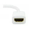 Vaizdo kabelio adapteris LOGILINK Mini DisplayPort į HDMI Type A CV0036A, 0,1 m, pilkas