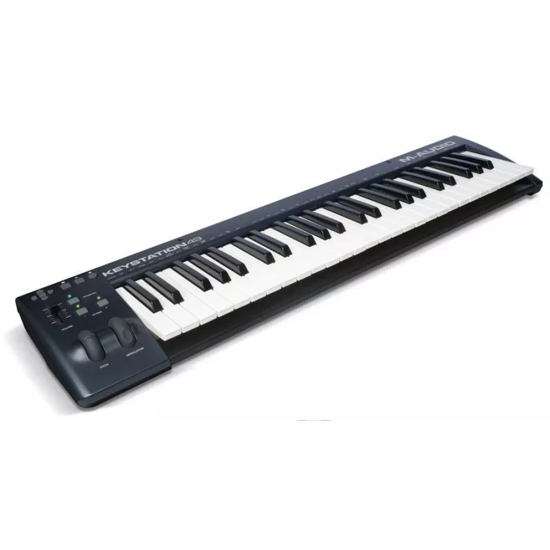 MIDI klaviatūra M-AUDIO Keystation 49 MK3 49 klavišai USB juoda