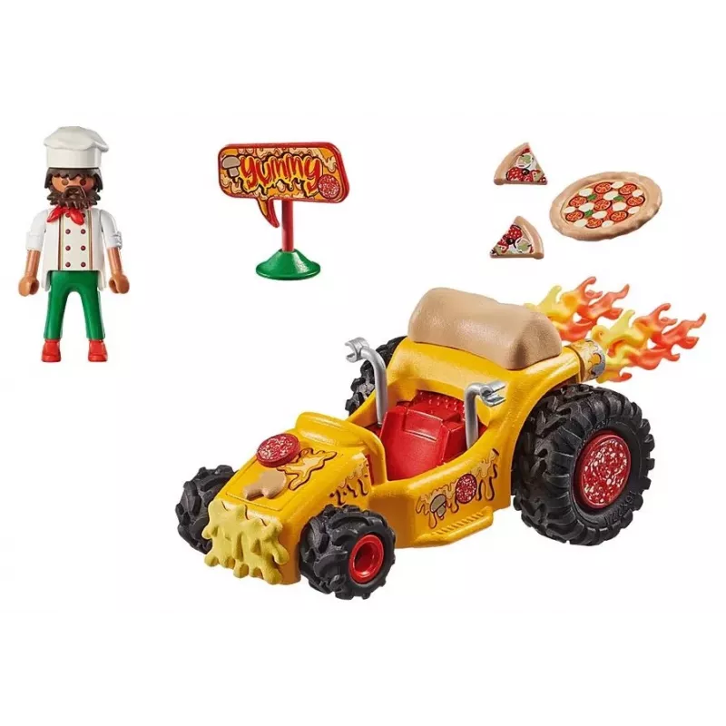 Funstars 71634 lenktynių figūrėlių rinkinys: pica
