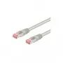 Wentronic Goobay CAT 6 komutacinis kabelis, S/FTP (PiMF), pilkas, 20 m – LSZH be halogenų, varis (50893)