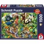 Dėlionė Schmidt Spiele 57385 — 1500 detalių, Gyvūnai, plotis 846 mm