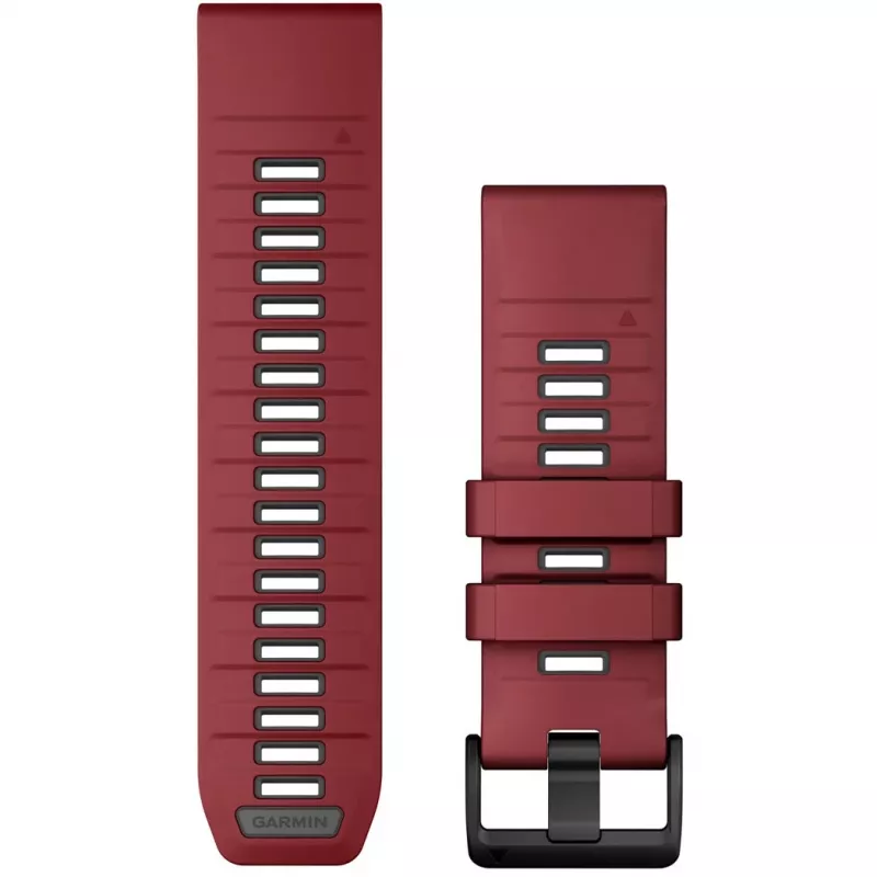 Garmin QuickFit dirželis 010-13393-06 grafito raudonas
