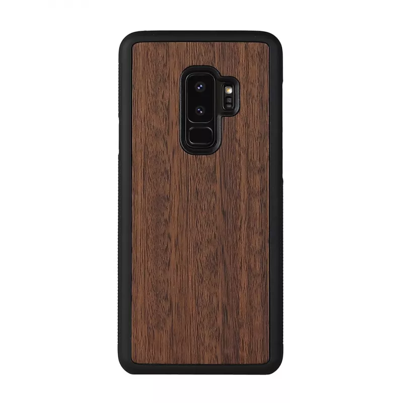 Išmaniojo telefono dėklas man and wood, skirtas Galaxy S9 Plus, koalos raštas, juodas
