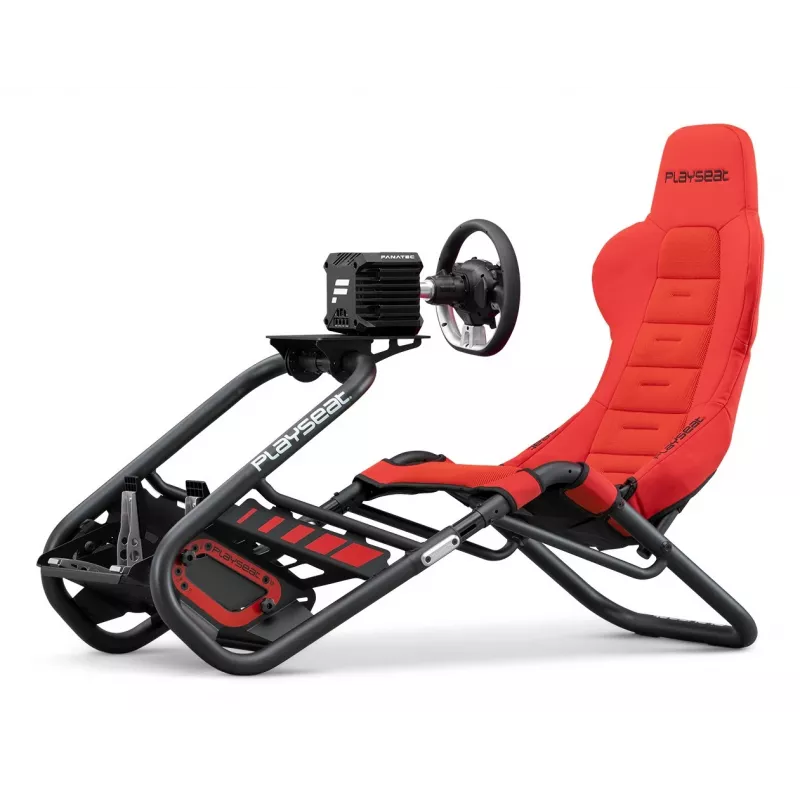 Universali žaidimų kėdė Playseat Trophy su minkštu paminkštintu raudonu sėdynės apmušalu