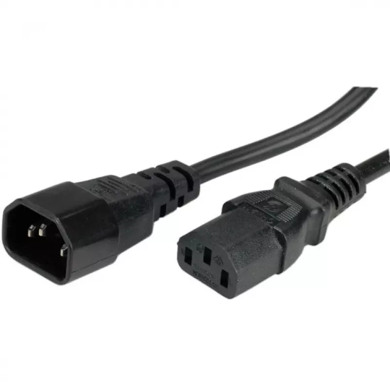 ROLINE monitoriaus maitinimo laidas - maitinimo laidas - IEC 60320 C13 į IEC 60320 C14