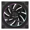 120 mm PC ventiliatorius DeepCool FL12 3-in-1 Juoda, 120×25 mm, 2150 RPM, Fluid Dynamic Bearing, PWM, 55 CFM, 32 dB, 3 vnt. pakuotė