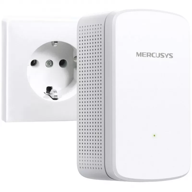 Mercusys ME10 V1 WiFi diapazono plėtiklis, montuojamas į sieną