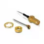 Laido jungtis DeLOCK 88418 I-PEX M SMA F juoda