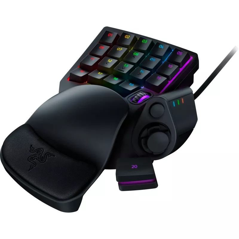 Razer Tartarus V2 Chroma programuojamas žaidimų klaviatūros pultelis