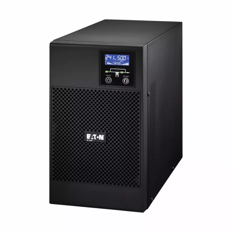 Eaton 9E 2000I nepertraukiamo maitinimo šaltinis (UPS) Dvigubo keitimo (Online) 2 kVA 1600 W 6 kintamosios srovės lizdai