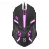 Laidinė optinė pelė DEFENDER CYBER MB-560L — abiem rankoms tinkama, 1200 DPI, USB Type-A, 2 mygtukai, juoda