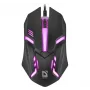 Laidinė optinė pelė DEFENDER CYBER MB-560L — abiem rankoms tinkama, 1200 DPI, USB Type-A, 2 mygtukai, juoda