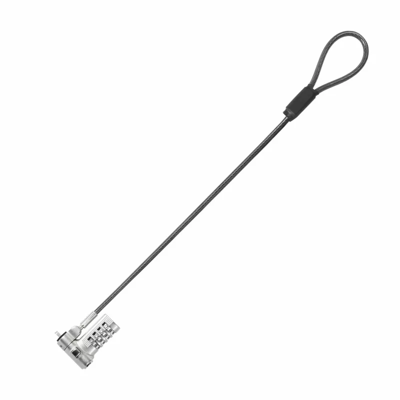 Kabelio užraktas DICOTA D32050 Sidabrinis 0.3 m Kombinacinis užraktas