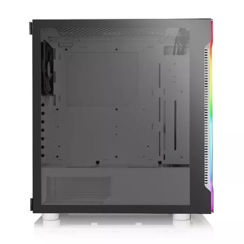 Kompiuterio korpusas Thermaltake H200 TG Snow RGB Midi Tower White