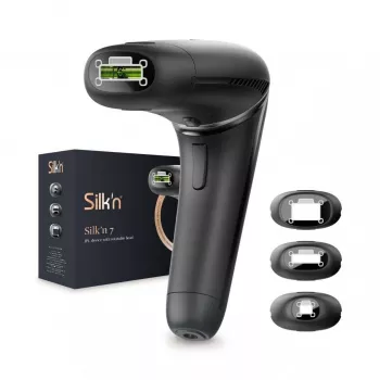 Epiliatorius Silk'n 7 Intensyvios impulsinės šviesos IPL juodas