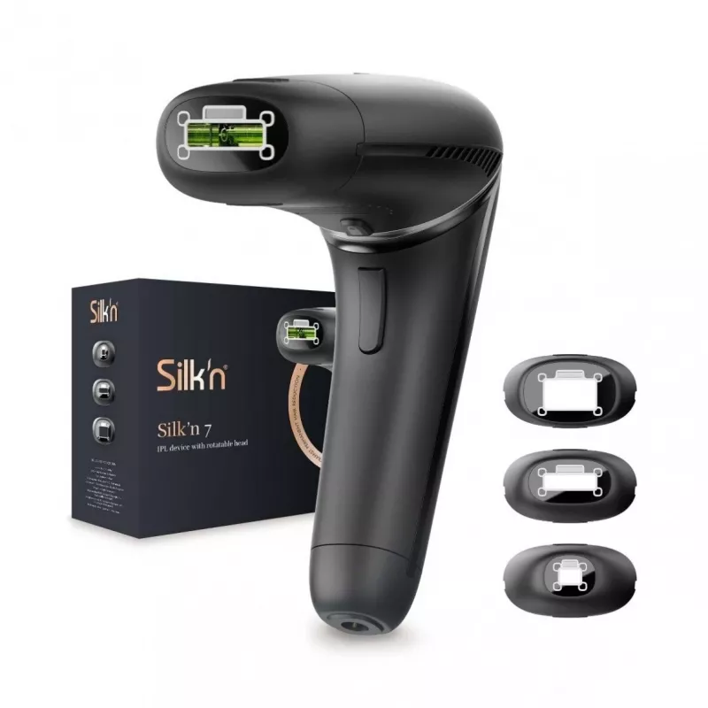 Epiliatorius Silk'n 7 Intensyvios impulsinės šviesos IPL juodas