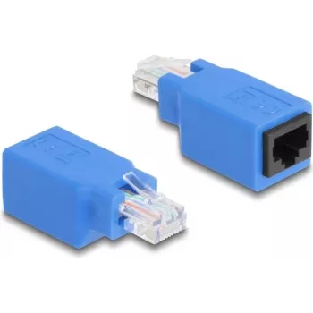 Jungčių adapteris DeLOCK 64803 RJ45 mėlynas