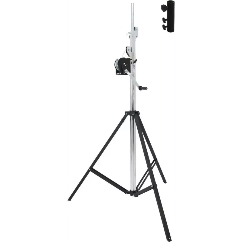 Trikojis stovas EUROLITE STT-400/85 su STV-3529 — aukštis 2,5 m, keliamoji galia 30 kg