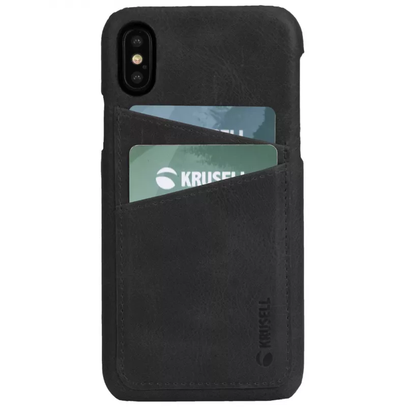 Cover Krusell Sunne 2 Card Cover iPhone XS Max Juoda