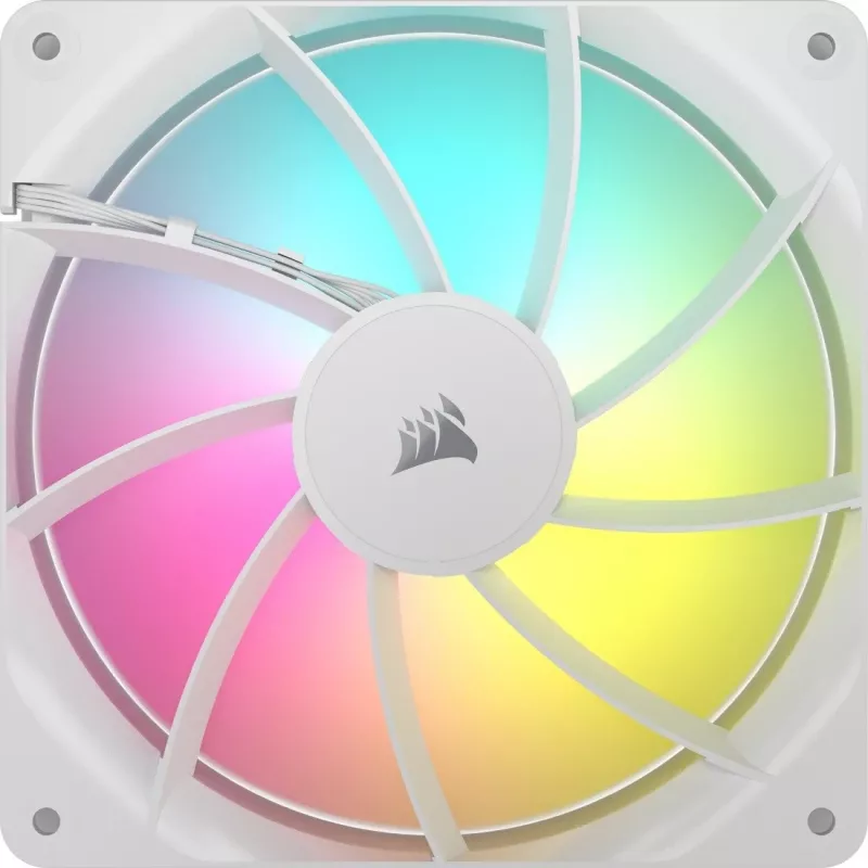 Ventiliatorius Corsair RS140 ARGB 14 cm baltas 330-1700 RPM