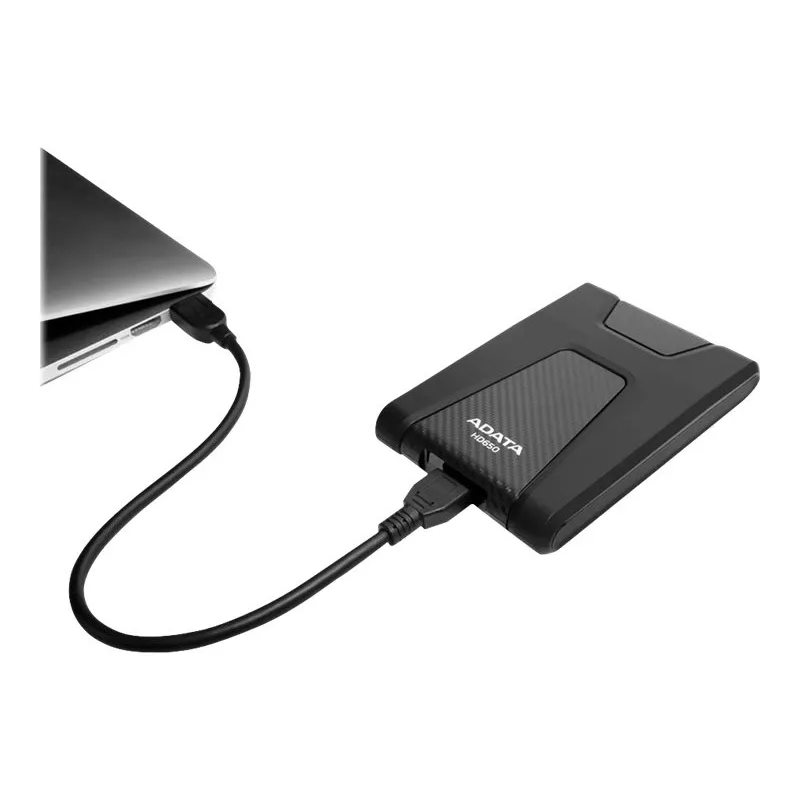 ADATA DashDrive Durable HD650 išorinis kietasis diskas 1 TB 2.5 colio USB 3.2 Gen 1 (3.1 Gen 1) Juodas