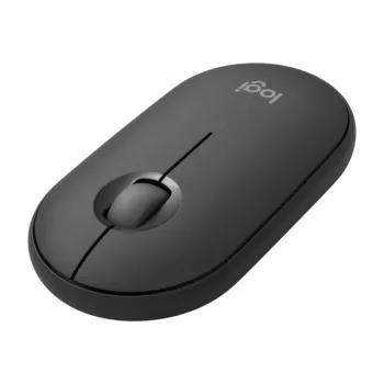 Logitech Pebble 2 Combo for Mac belaidė klaviatūra pelė QWERTZ vokiška grafitas