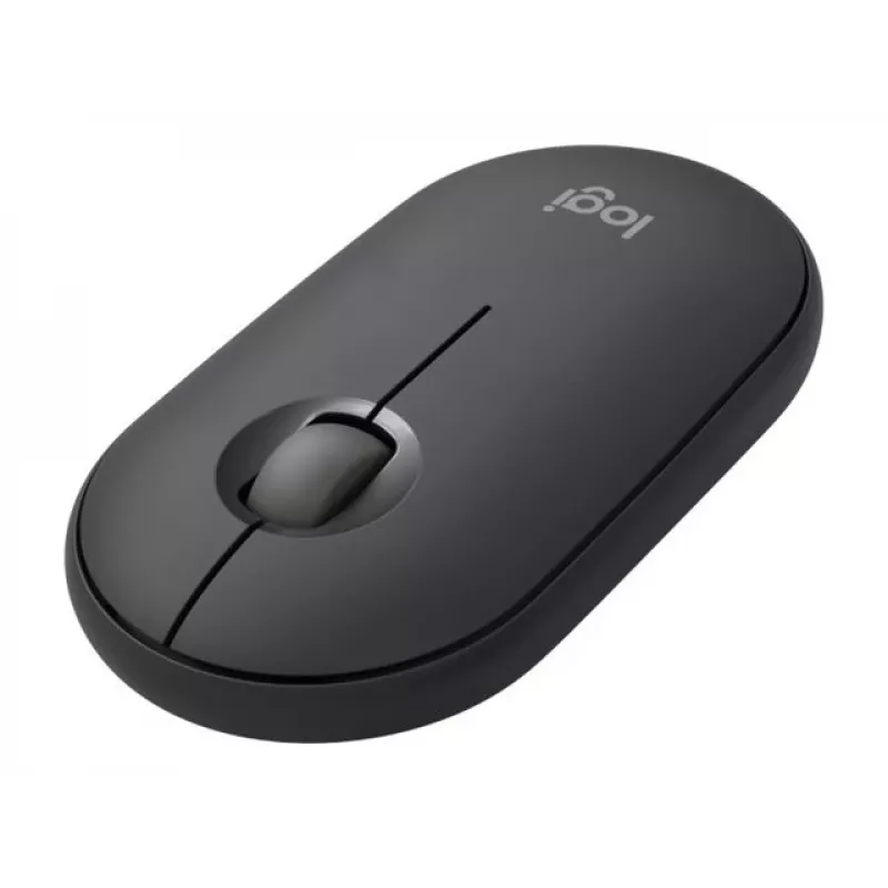Logitech Pebble 2 Combo for Mac belaidė klaviatūra pelė QWERTZ vokiška grafitas