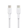 Belkin BOOST CHARGE - USB laidas - 24 kontaktų USB-C (M) į 24 kontaktų USB-C (M) - USB 2.0 - 2 m - balta