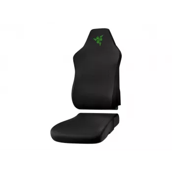 Razer Gaming kėdės rankovės RC81-04430100-R3M1 — juoda su žaliais akcentais, pakaitiniai audinio užvalkalai
