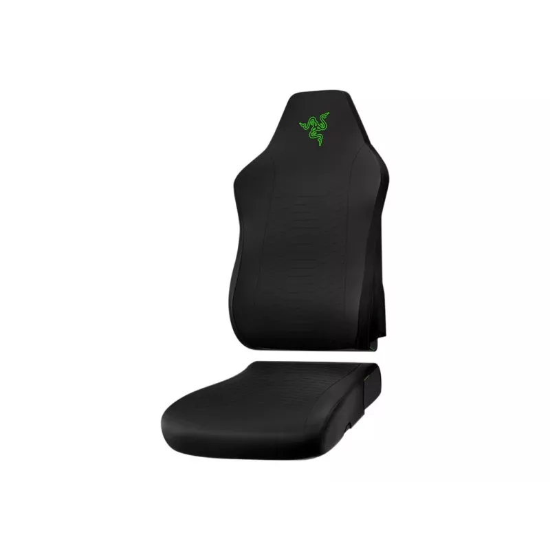 Razer Gaming kėdės rankovės RC81-04430100-R3M1 — juoda su žaliais akcentais, pakaitiniai audinio užvalkalai