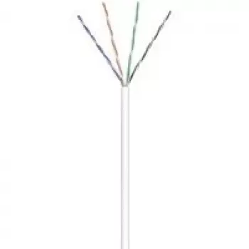 Wentronic CAT 6 U/UTP 100m - Cat6 - U/UTP (UTP) - Balta - Polivinilchloridas (PVC) - 24/7 (94964)