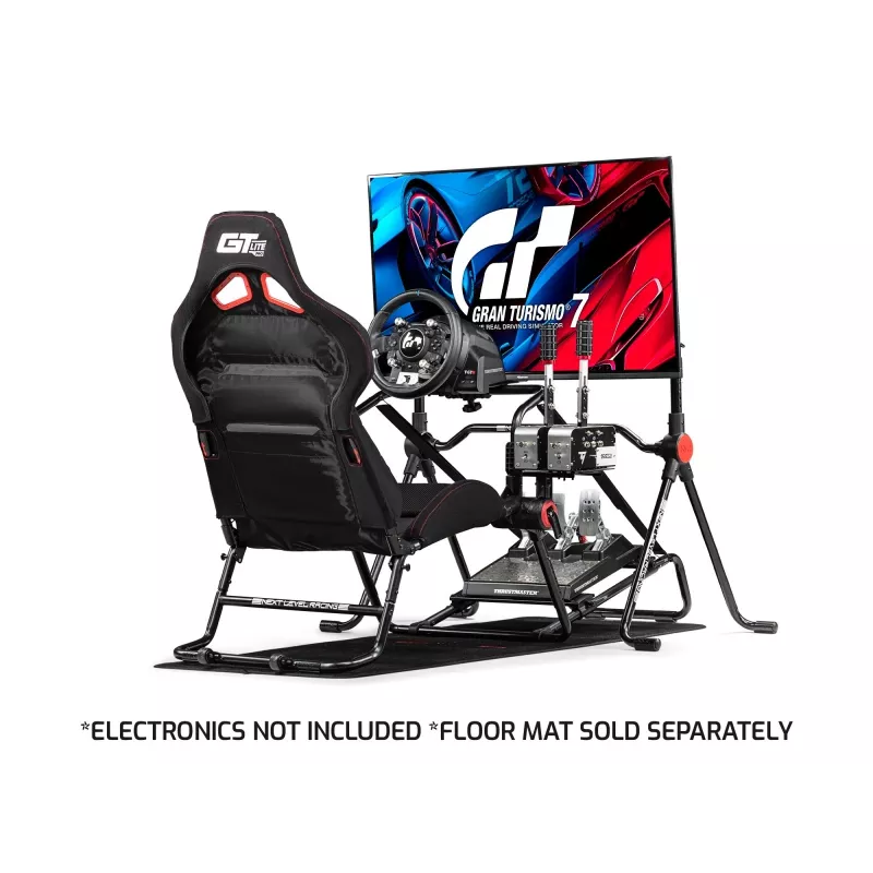 Sulankstomas kokpitas Next Level Racing GT Lite Pro NLR-S031 — kompaktiškas sulankstomas lenktynių kokpitas su reguliuojama sėdyne