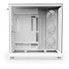 PC korpusas NZXT H9 Flow RGB Midi Tower baltas