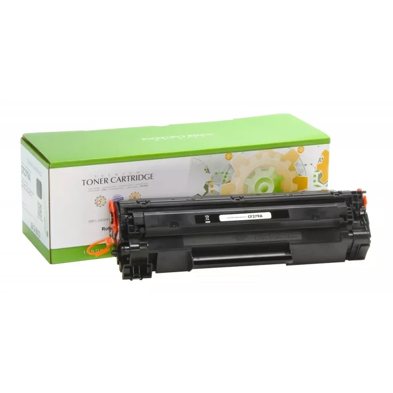 Suderinama Static Control TopJet HP 79A (CF279A) dažų kasetė, juoda