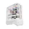Kompiuterio korpusas Darkflash DY460 ATX baltas