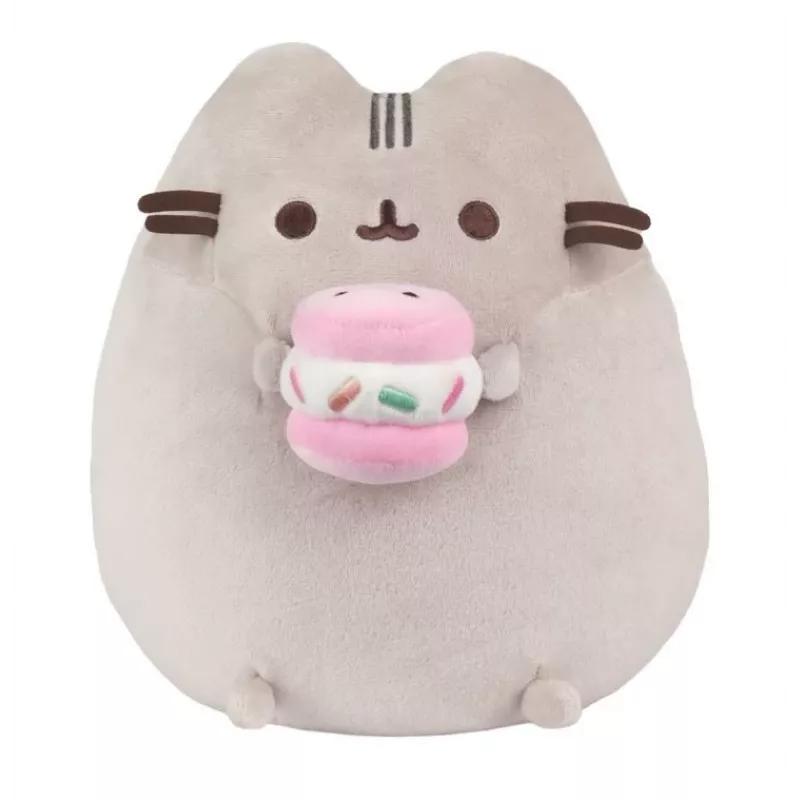 Plush toy Pusheen by Pusheen — 24 cm pliušinis žaislas su ledų sumuštinio dizainu