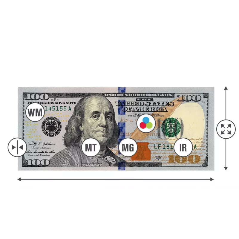 Safescan 185-S padirbtų banknotų detektorius Juoda