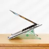 Laptop stovas UGREEN LP451 reguliuojamas aliuminio lydinio 8–17 colių nešiojamiesiems kompiuteriams, 5 padėtys, sidabrinis