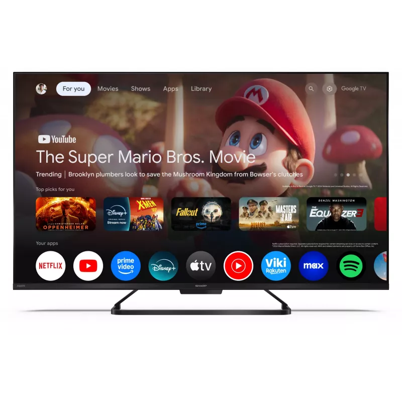 Ostry TV | 43HR7265E | 43 | Smart TV | Juoda