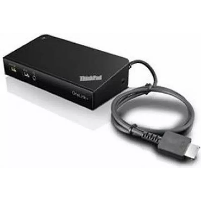 Lenovo 40A40090IT nešiojamojo kompiuterio dokas / prievado replikatorius Laidinis Juoda